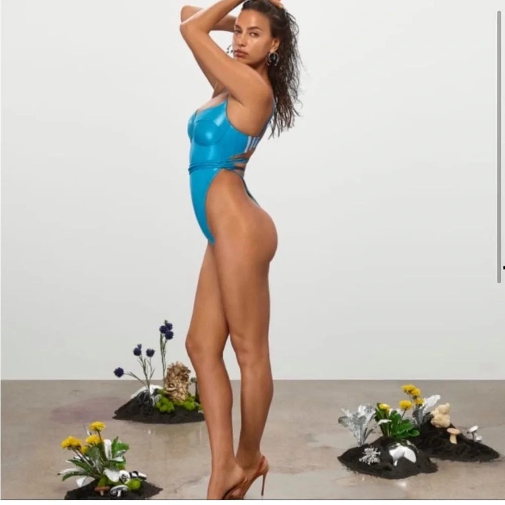Adidas Ivy park one piece swimsuit side 2XL NWT - Picture 5 of 12